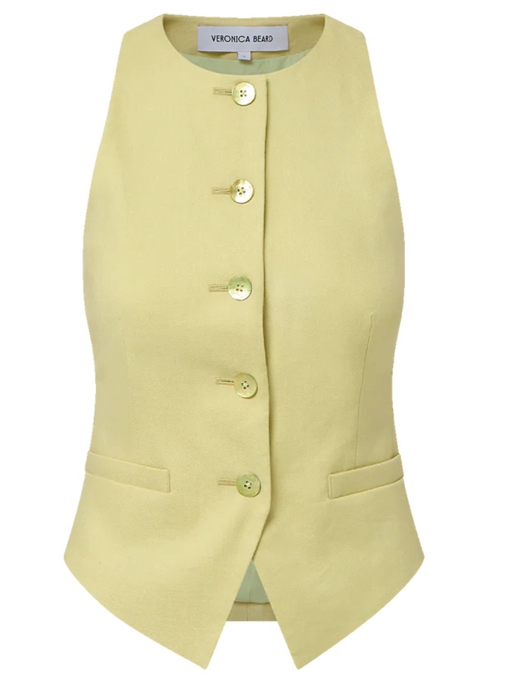 Veronica Beard Hoyt Wide Leg Pant & Hartwell Tailored Vest - Picture 2 of 13